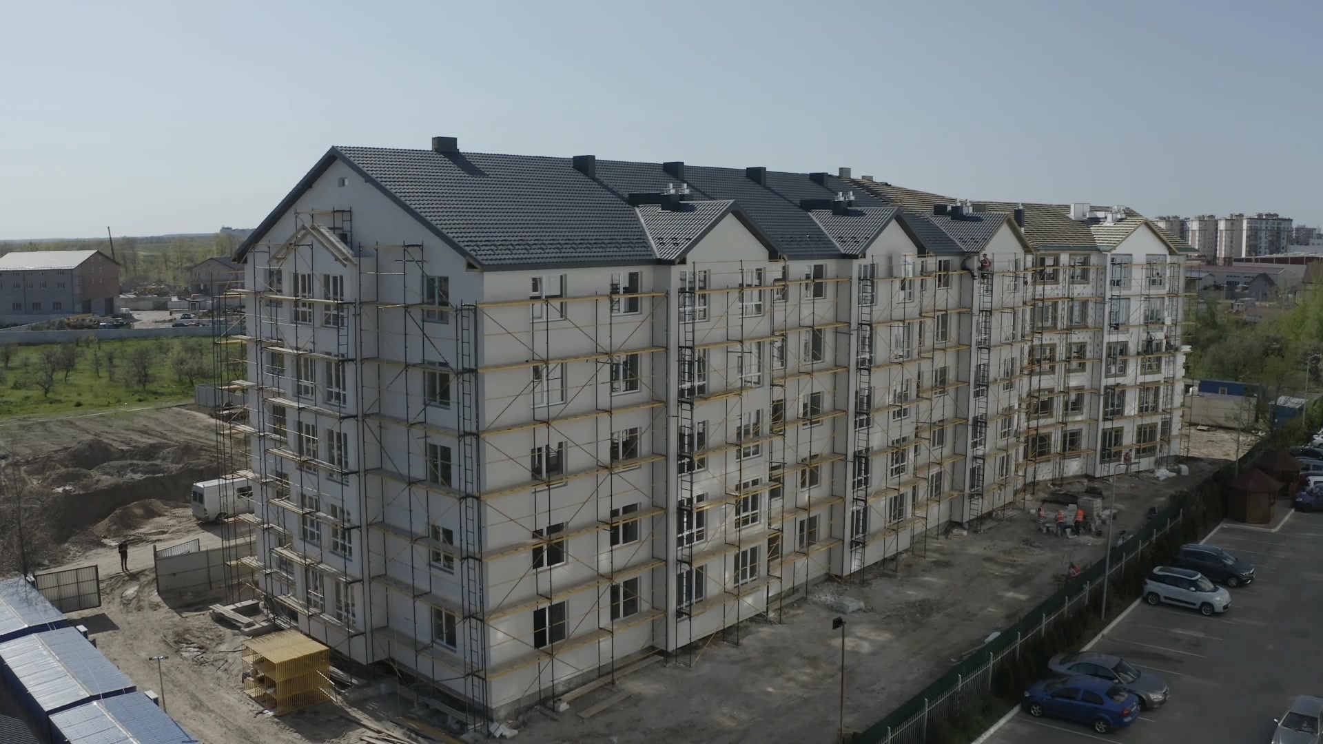 Хід будівництва ЖК Антрацит, трав, 2021 рік