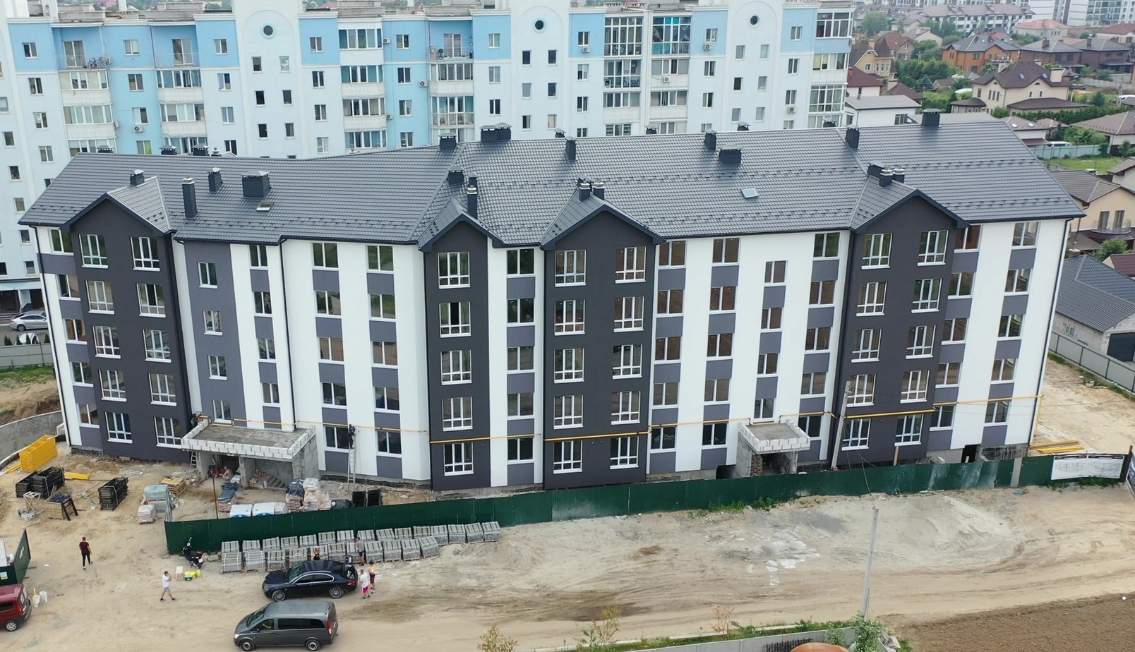 Хід будівництва ЖК Антрацит, черв, 2021 рік