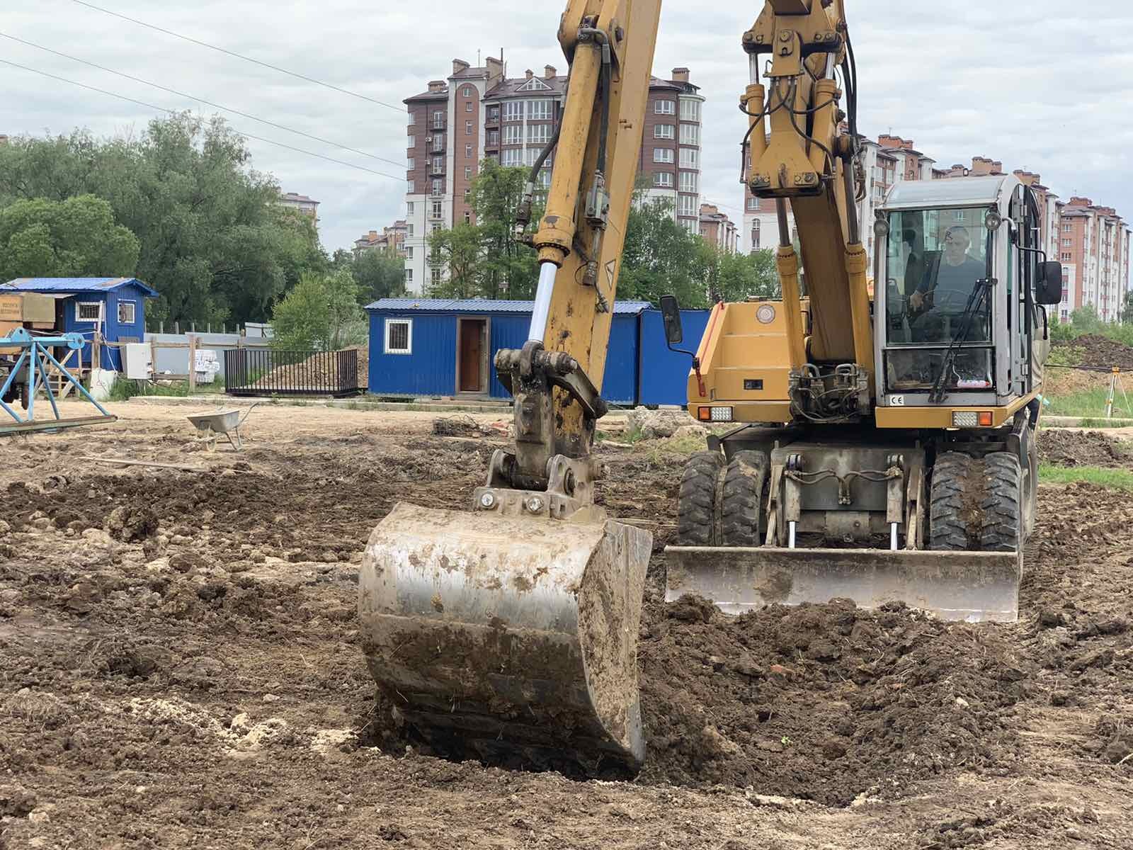 Ход строительства ЖК Долишний, июнь, 2021 год