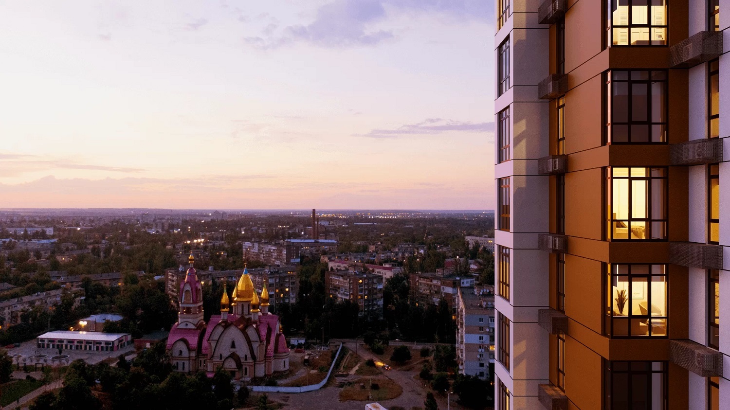 ЖК Городок, Дніпро, ул. Королевой Гули, 12г