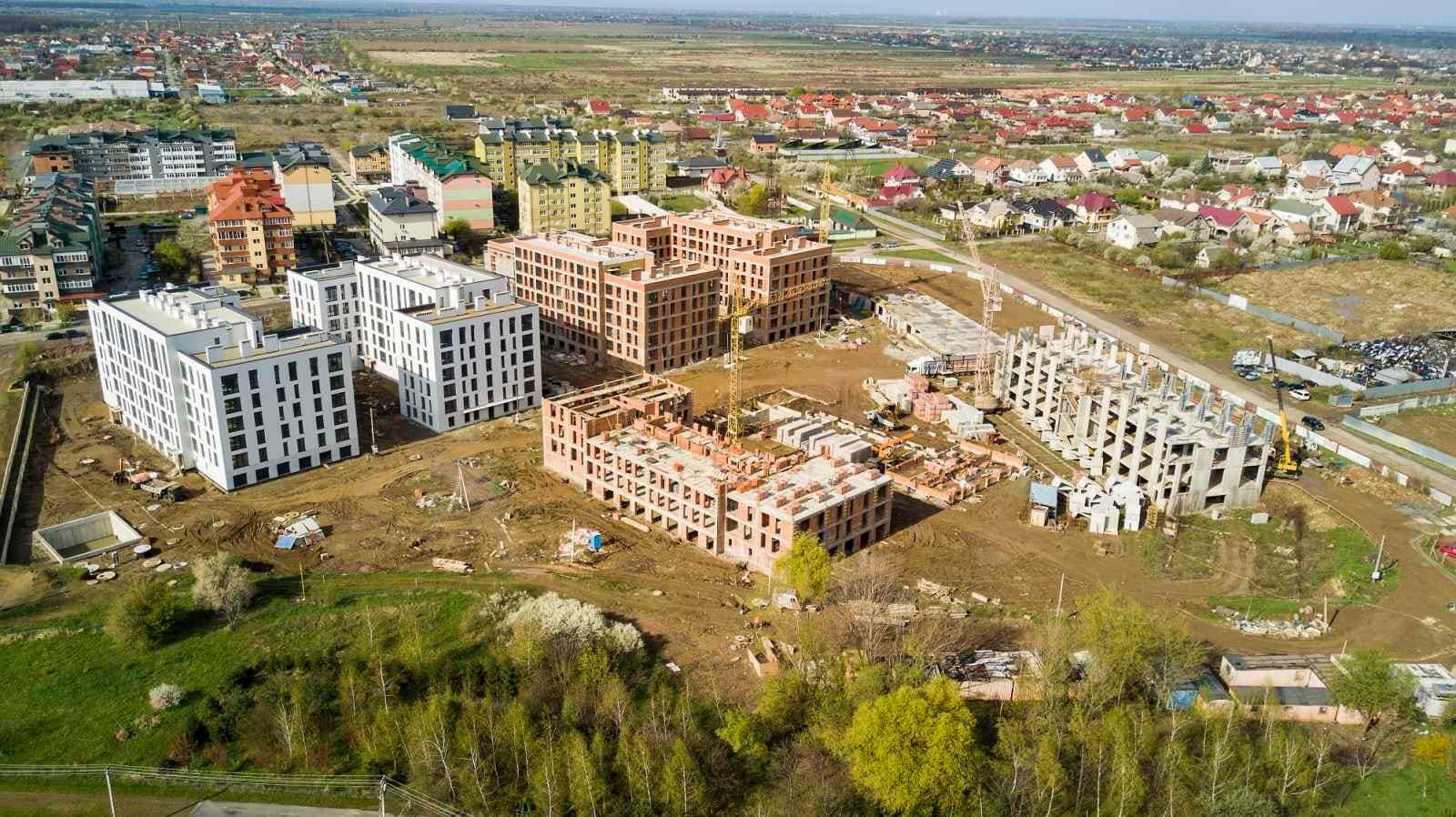Хід будівництва ЖК Квадрат, квіт, 2021 рік