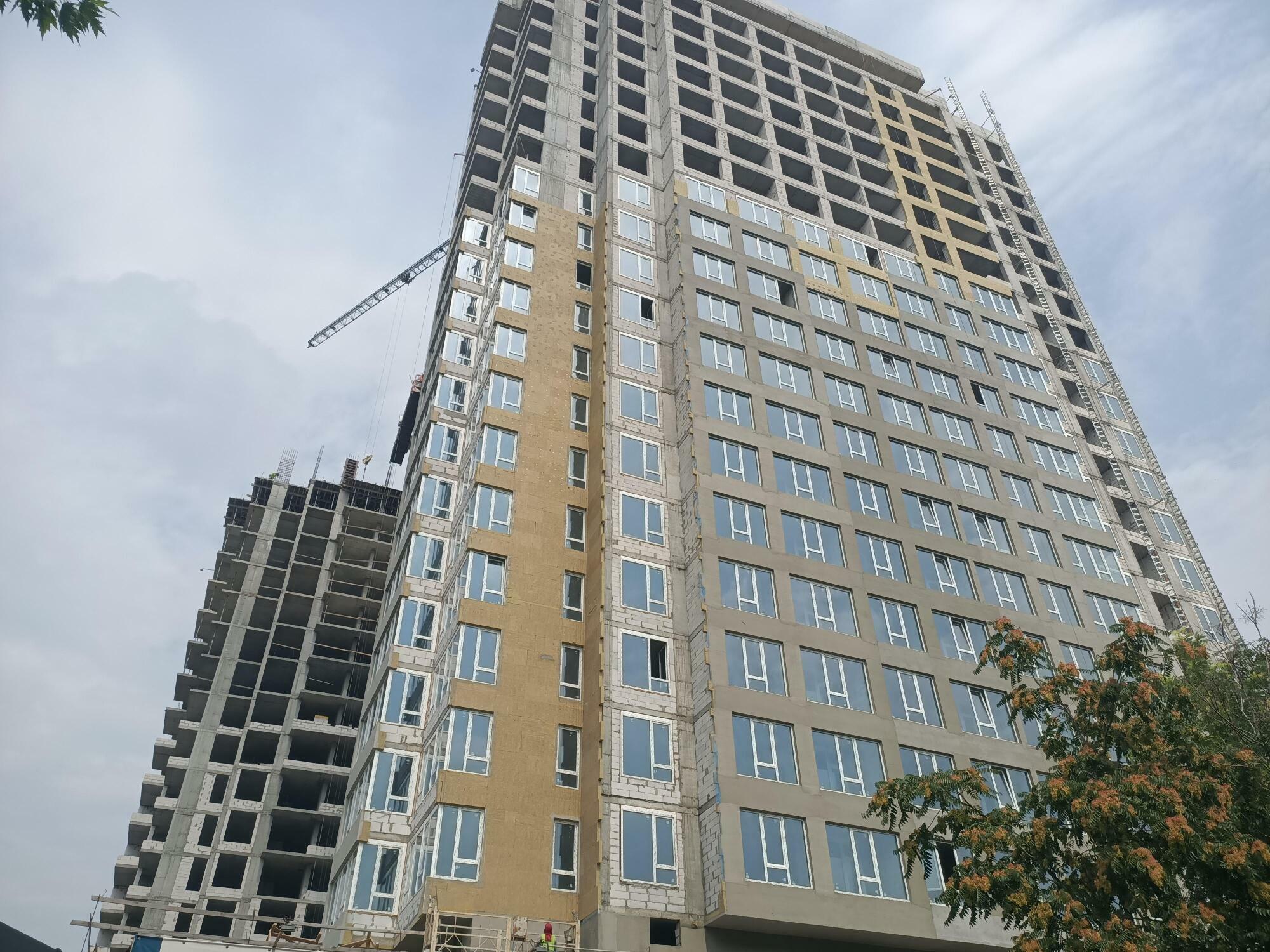 Хід будівництва ЖК Central, лип, 2021 рік