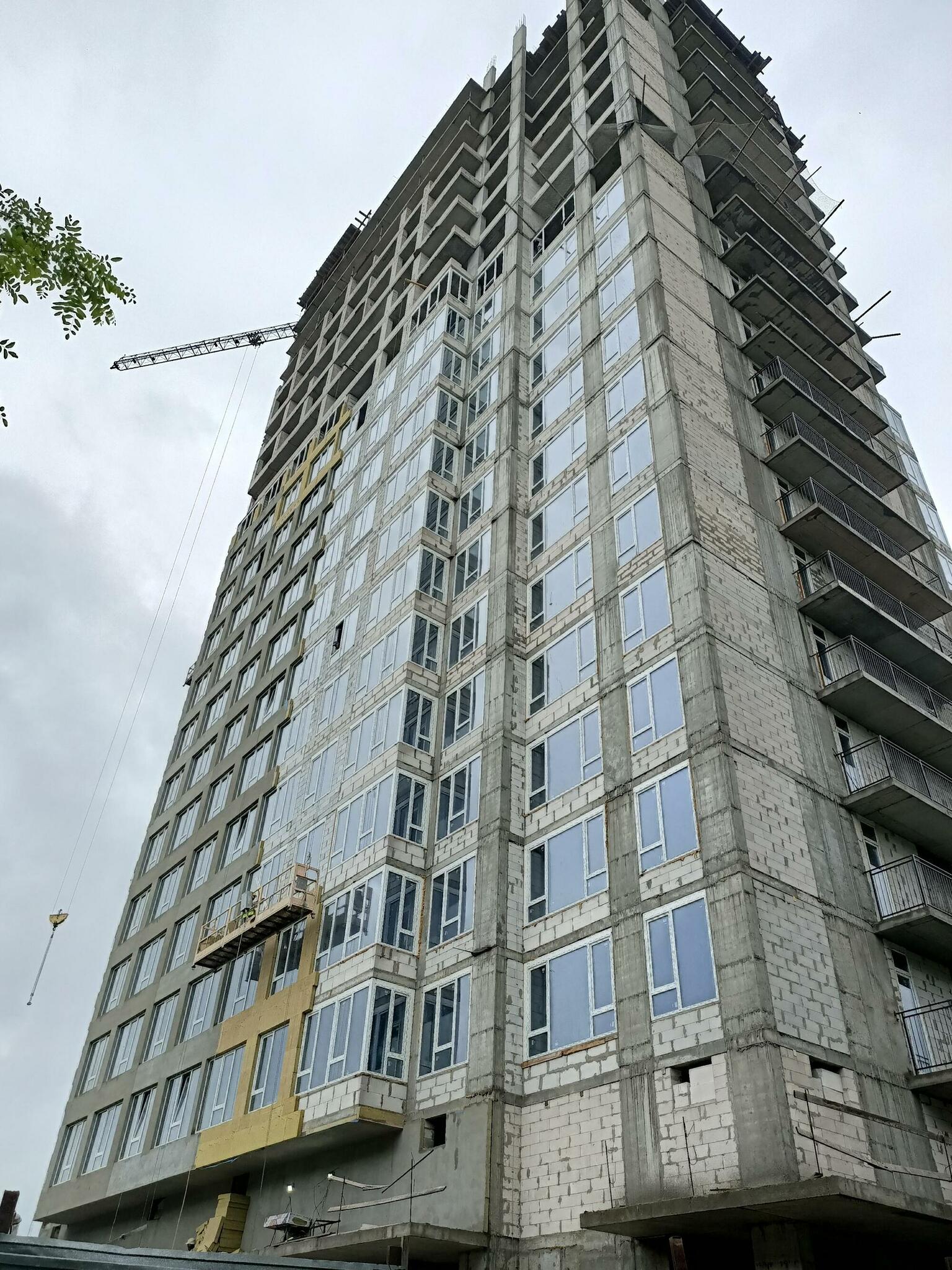 Хід будівництва ЖК Central, трав, 2021 рік