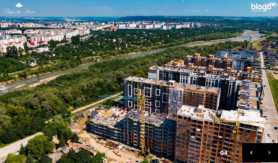 Хід будівництва ЖК Паркова алея, лип, 2021 рік