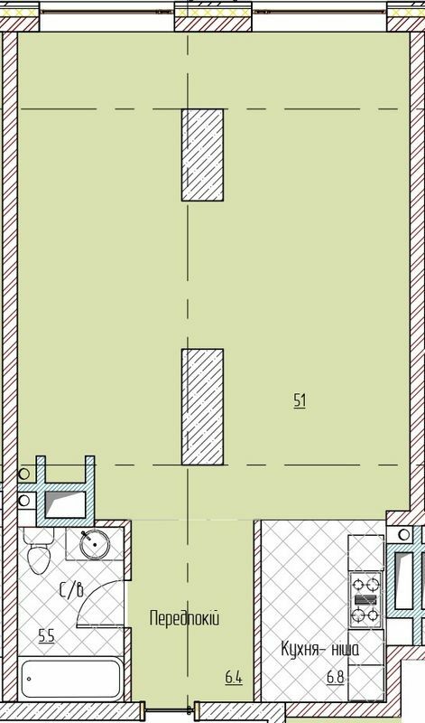 2-кімнатна 69.7 м² в БФК Metropole від 140 000 грн/м², Київ