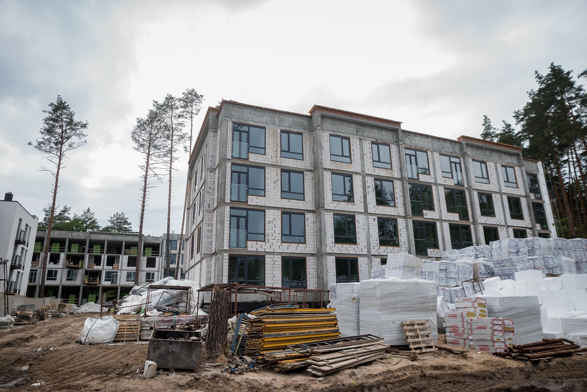 Хід будівництва ЖК Forest Park, черв, 2021 рік
