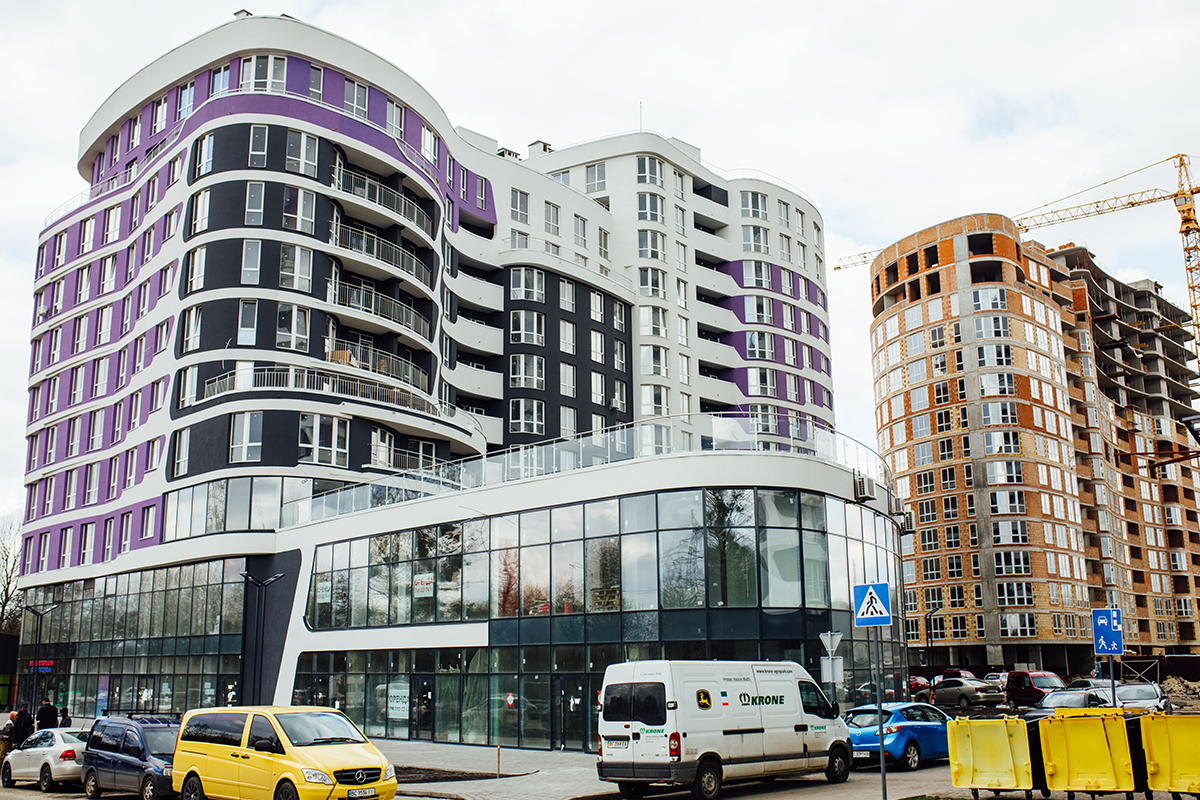 Хід будівництва ЖК Парус Smart, квіт, 2021 рік