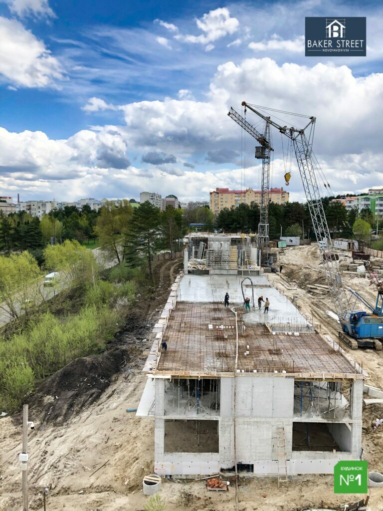 Хід будівництва ЖК Baker Street, трав, 2021 рік