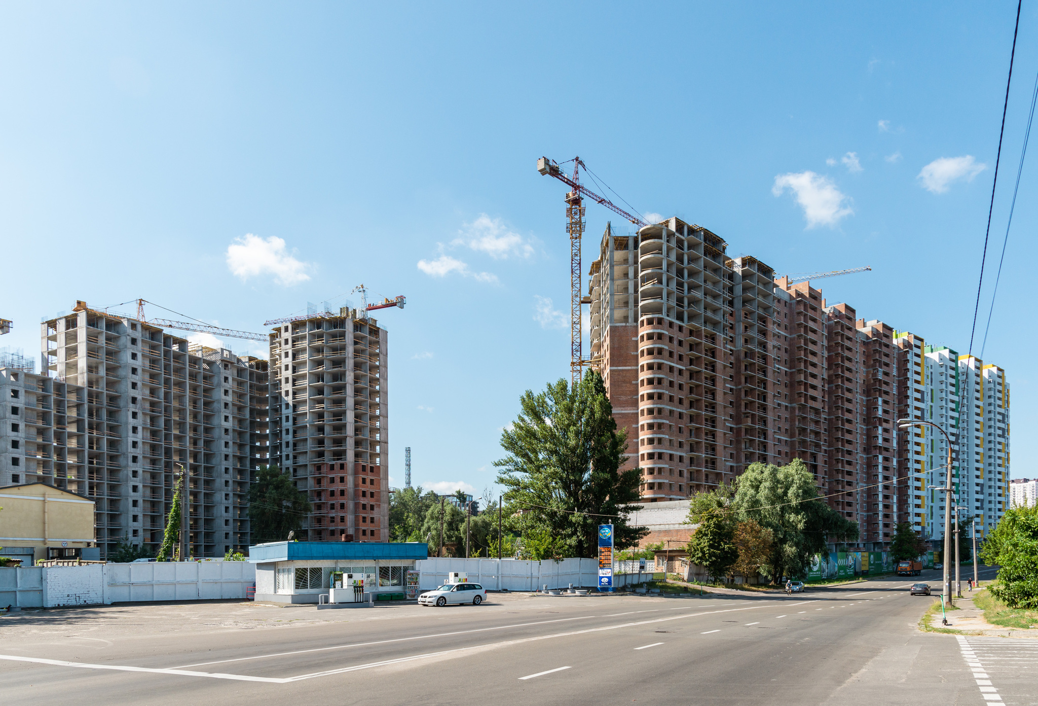 Хід будівництва ЖК Голосіївська Долина, серп, 2021 рік