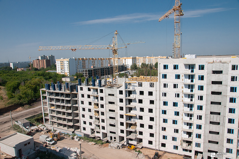 Ход строительства ЖК Пролисок, июнь, 2021 год
