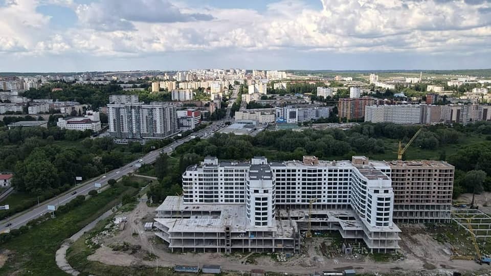 Хід будівництва ЖК Sportcity, черв, 2021 рік
