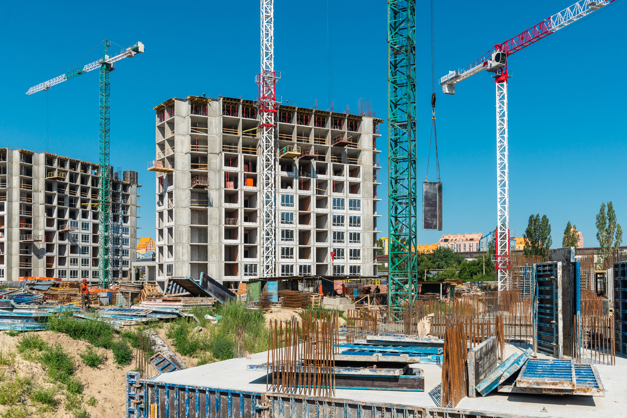 Ход строительства ЖК Star City, авг, 2021 год