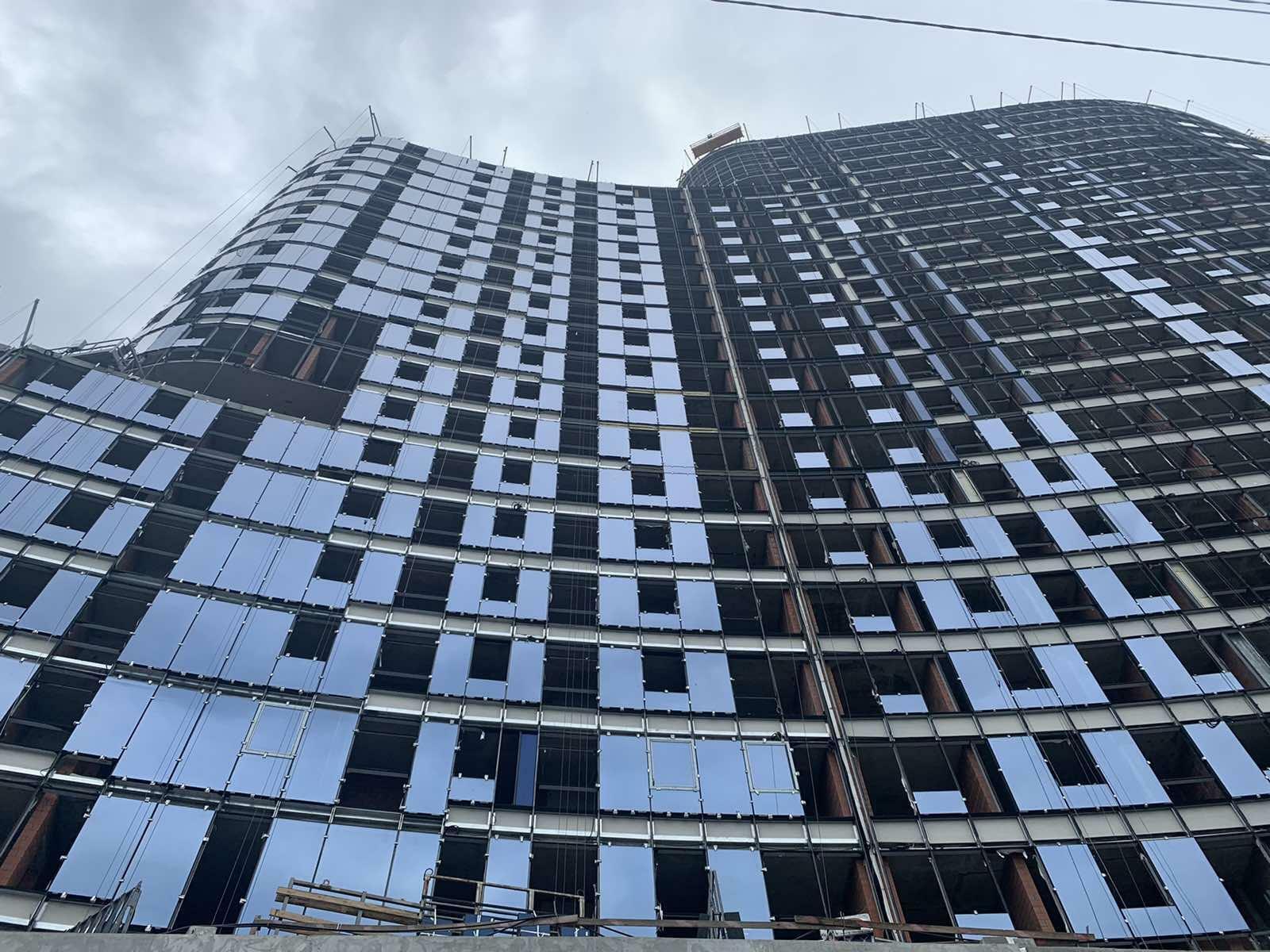 Хід будівництва ЖК Aria, черв, 2021 рік