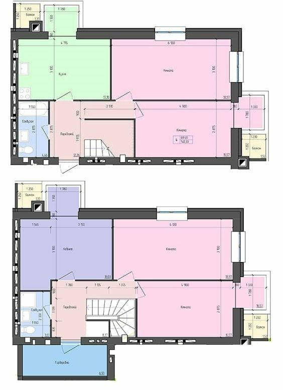 Дворівнева 140.33 м² в ЖК Eco House від 15 200 грн/м², Рівне