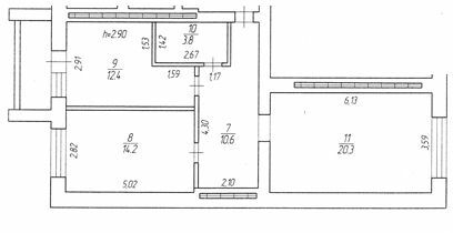 2-комнатная 63.2 м² в ЖК Rivbud от 17 200 грн/м², Ровно