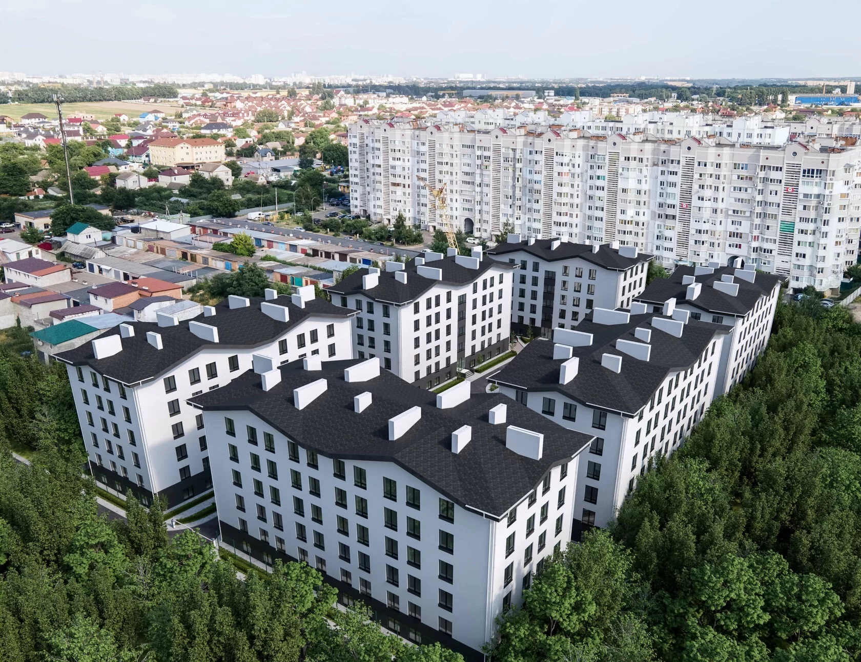 ЖК Комфортный городок, с. Святопетровское, ул. Тепличная