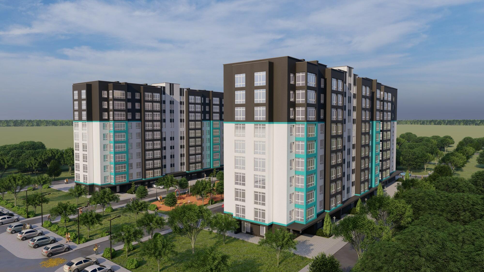 Жилой комплекс Spring Town New Riviera