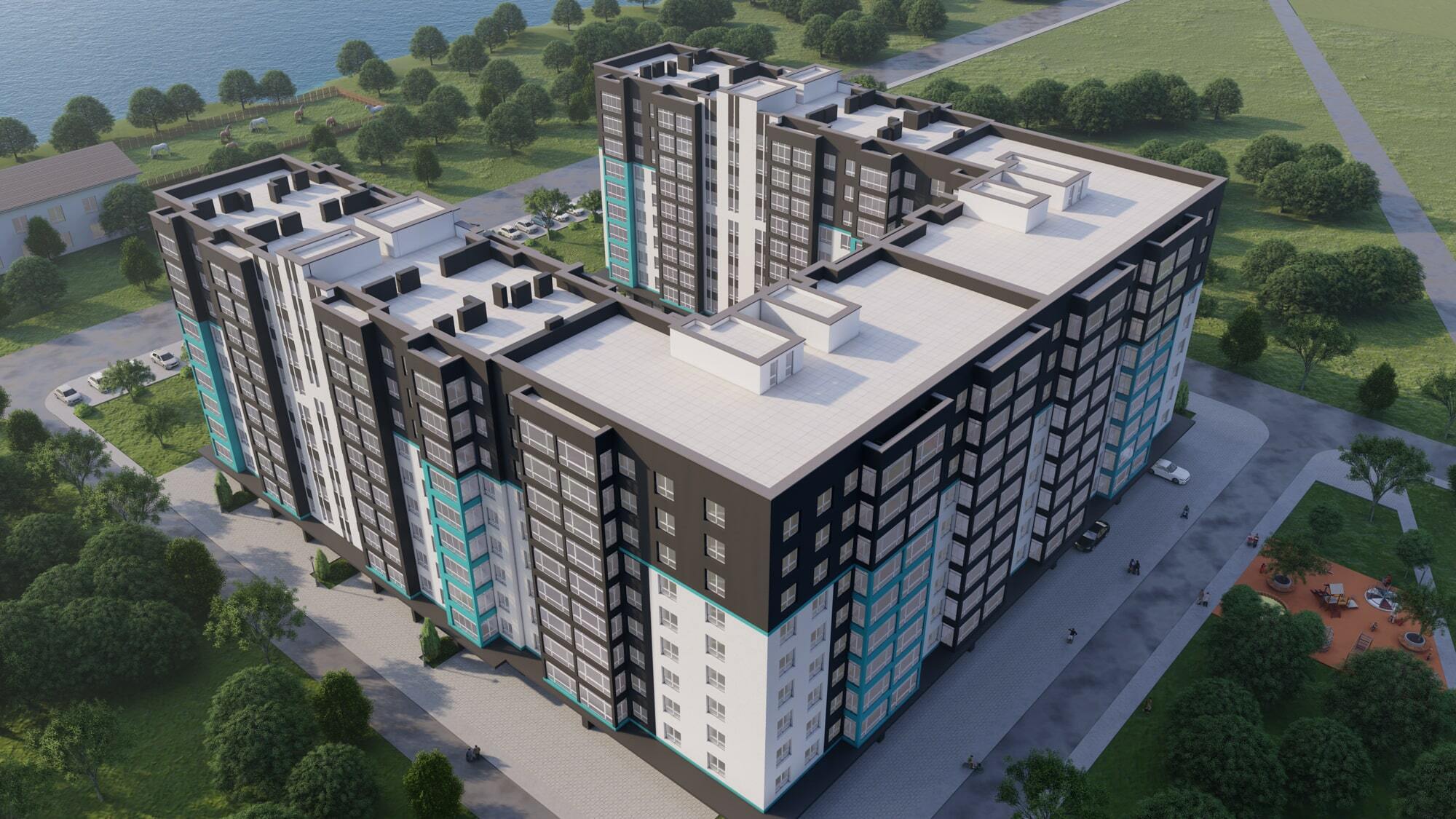 Жилой комплекс Spring Town New Riviera, застройщик SK GROUP