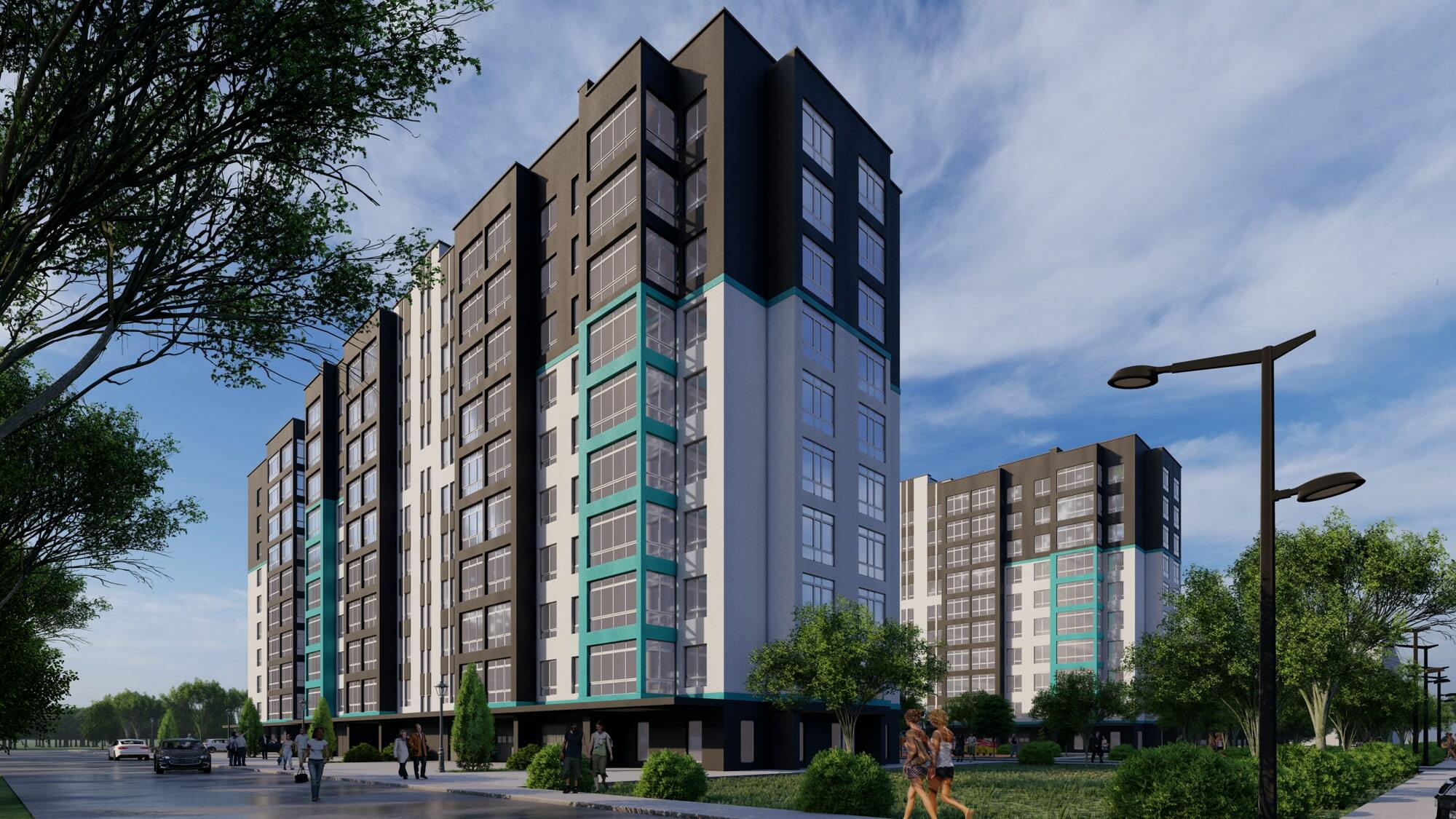 Жилой комплекс Spring Town New Riviera, Хмельницкий