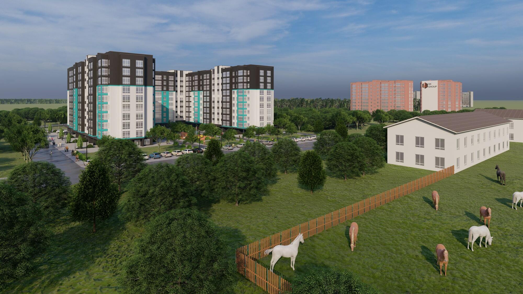 ЖК Spring Town New Riviera, стоимость квартир от 15800 грн/м²