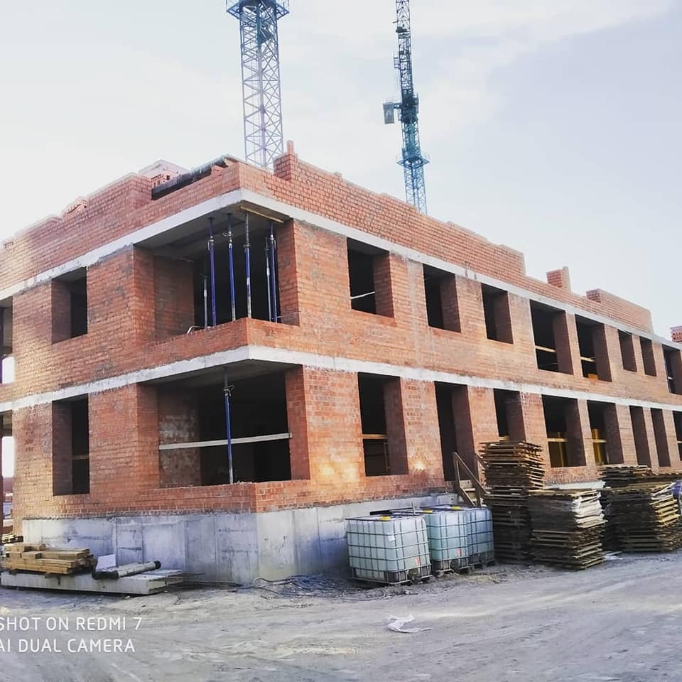 Хід будівництва ЖК BARVY, серп, 2021 рік
