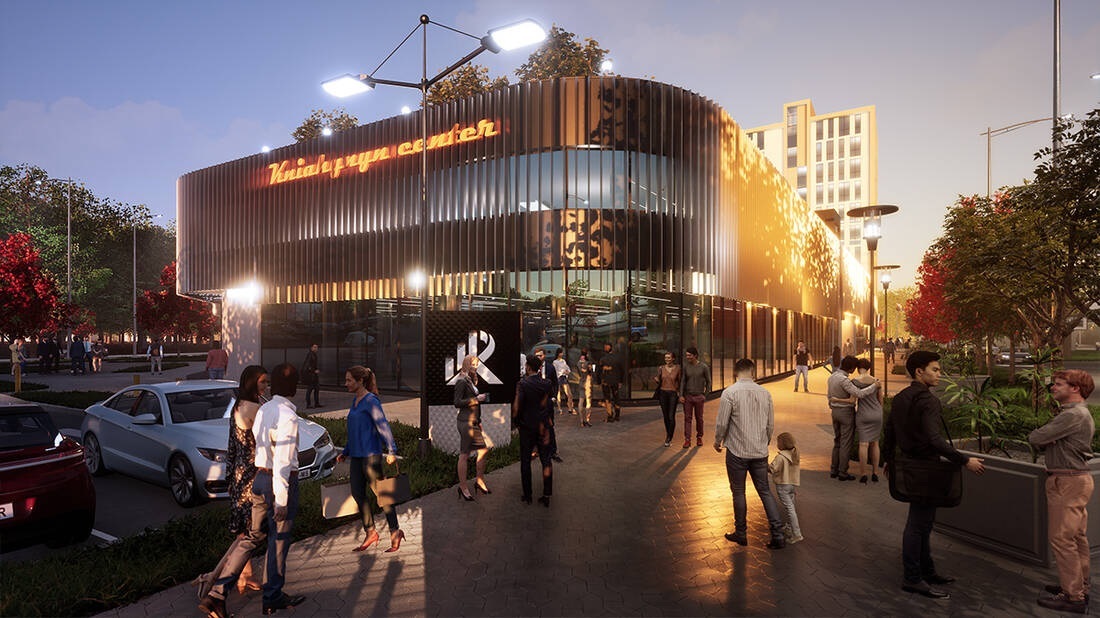 ЖК Kniahynyn-Center, стоимость квартир от 15500 грн/м²