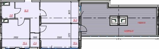 2-кімнатна 80.72 м² в ЖК Пространство на Тульской від 21 600 грн/м², Одеса