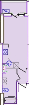1-кімнатна 32.26 м² в ЖК Родос від 25 150 грн/м², Одеса