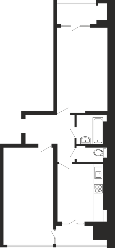 2-комнатная 73.68 м² в ЖК Национальный от 31 050 грн/м², Львов