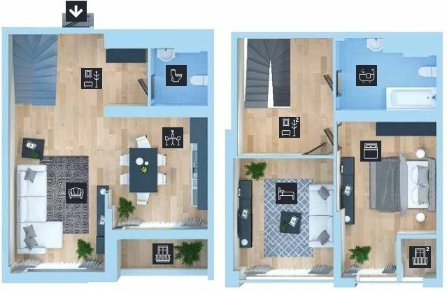 Двухуровневая 101.84 м² в ЖК Новопечерська Вежа от 58 350 грн/м², Киев