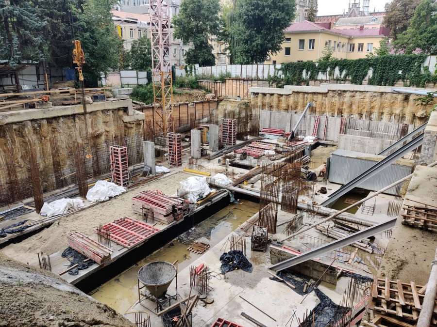 Хід будівництва ЖК Washington Concept House, вер, 2021 рік