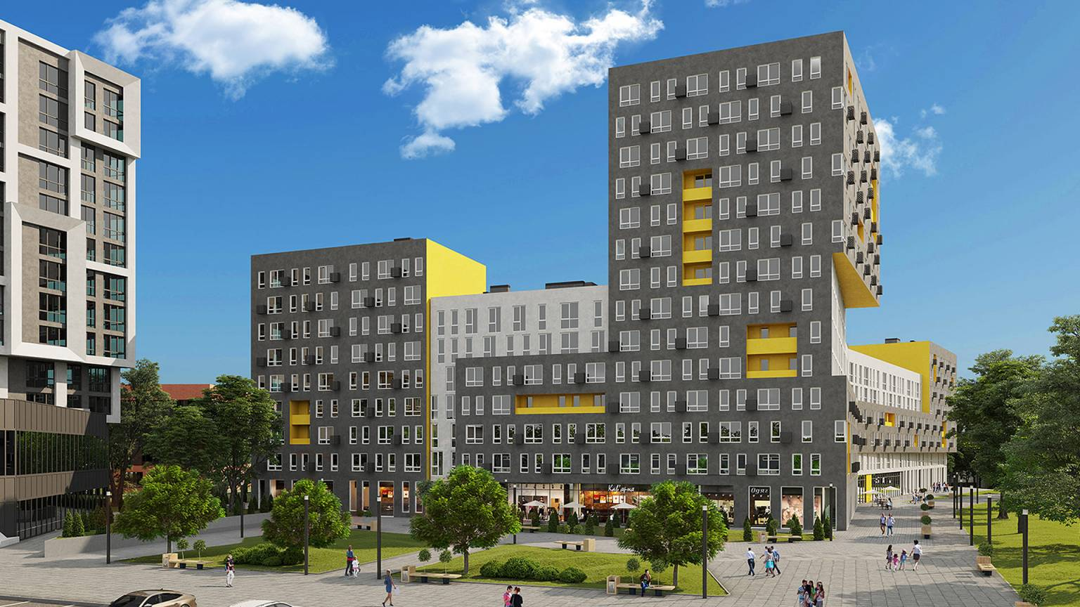 ЖК Містечко Підзамче, стоимость квартир от 21662 грн/м²