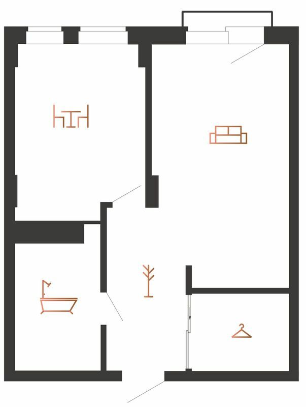 1-комнатная 50 м² в ЖК Авторский от 20 000 грн/м², Ивано-Франковск