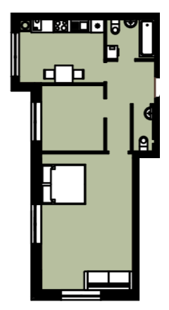 2-кімнатна 58.5 м² в ЖК Петрівські Липки від 38 000 грн/м², с. Святопетрівське