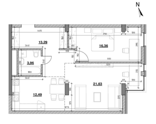 2-комнатная 67.98 м² в ЖК Америка от 25 540 грн/м², Львов