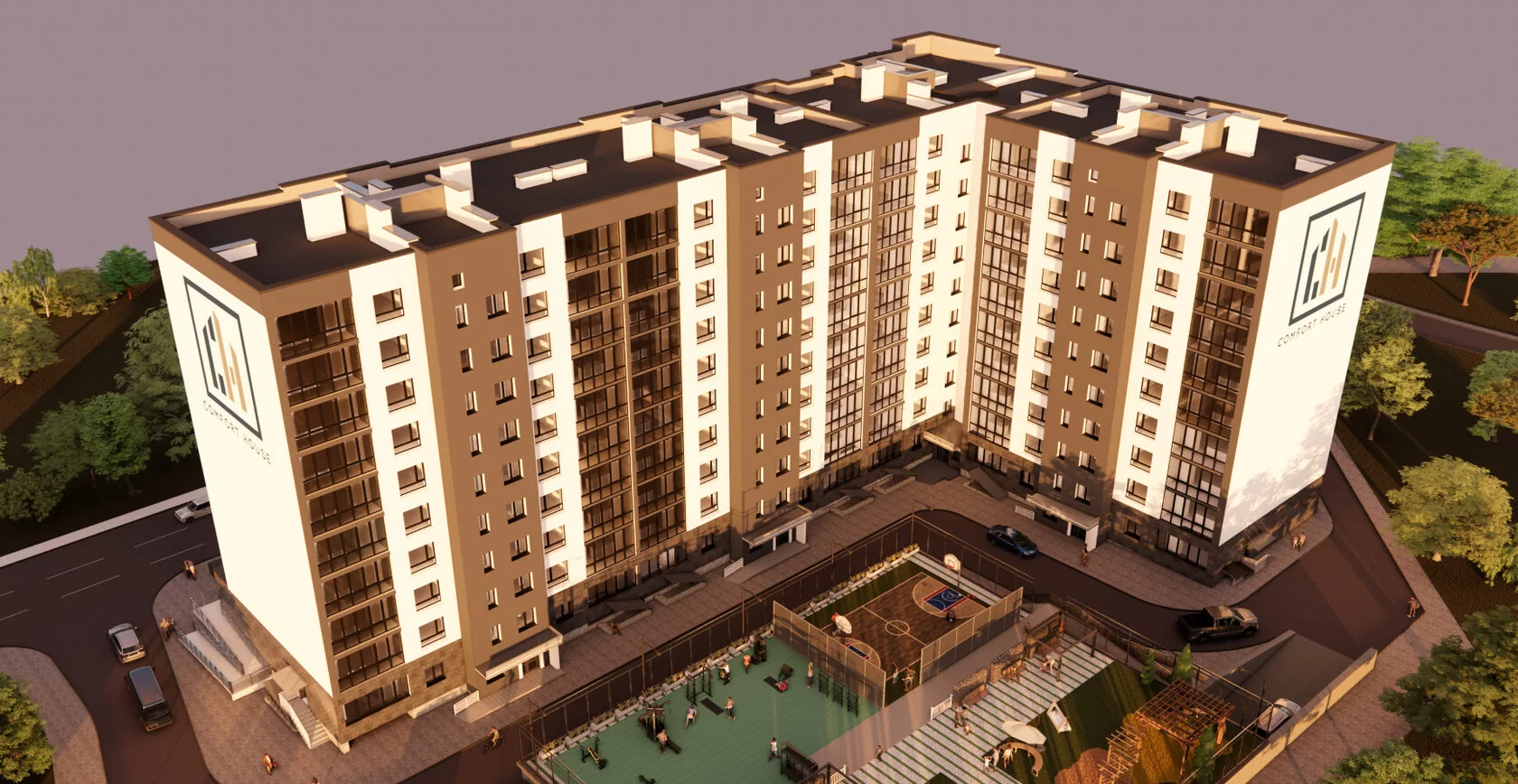 Жилой комплекс Comfort House, с. Липины