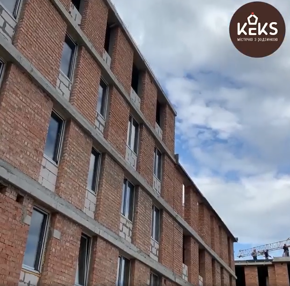 Хід будівництва ЖК KEKS, трав, 2021 рік