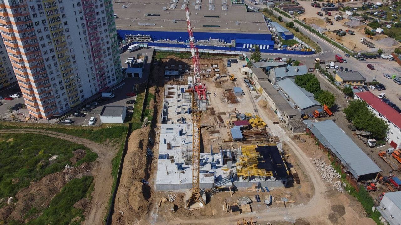 Хід будівництва ЖК Акварель-8, трав, 2021 рік