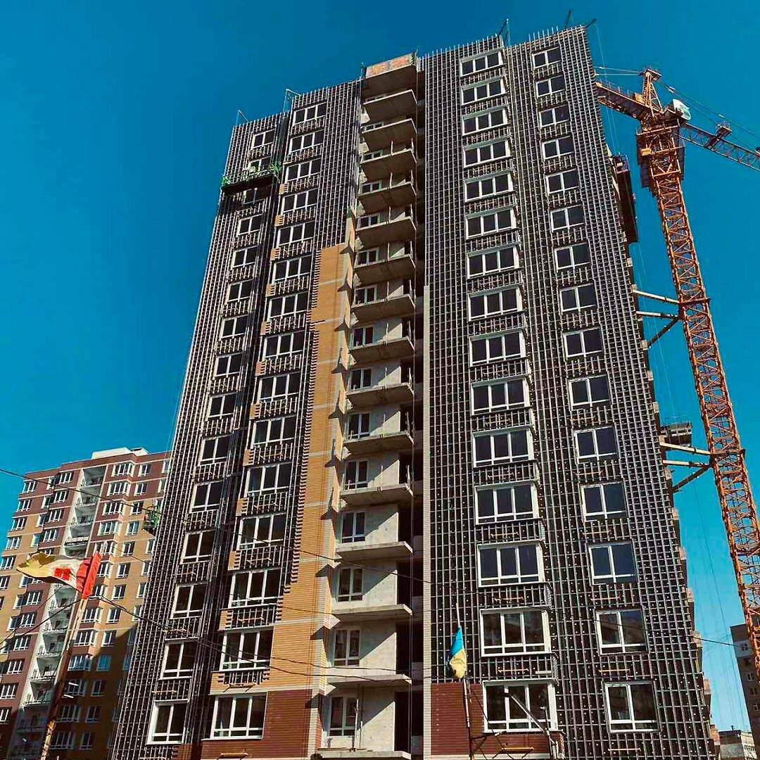 Хід будівництва ЖК SunCity, квіт, 2021 рік