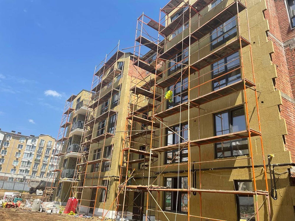 Хід будівництва ЖК Чайка Люкс, трав, 2021 рік