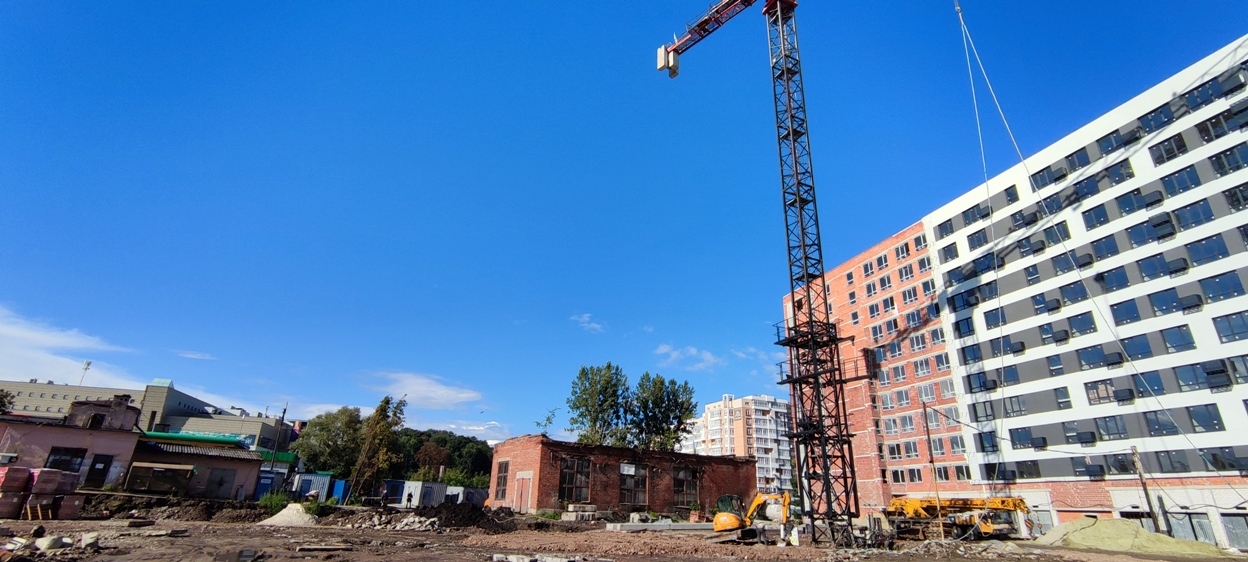 Ход строительства ЖК Greenville Park Lviv, сен, 2021 год