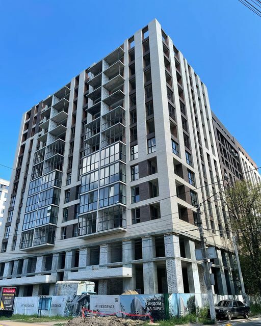 Ход строительства ЖК Art Residence, авг, 2021 год