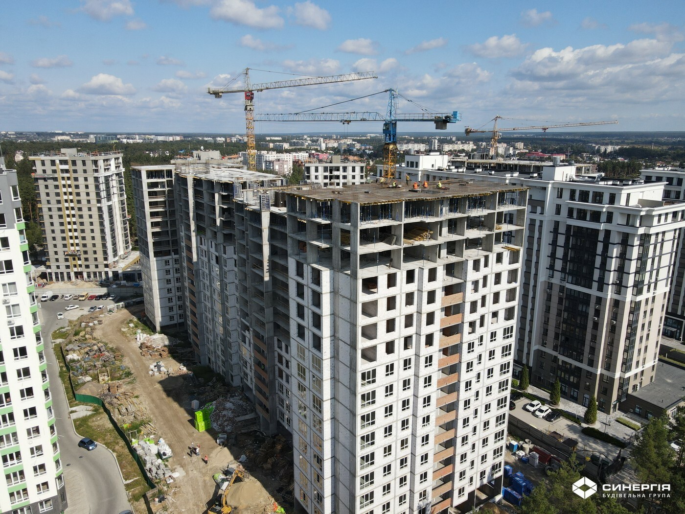 Хід будівництва ЖК City Park, вер, 2021 рік