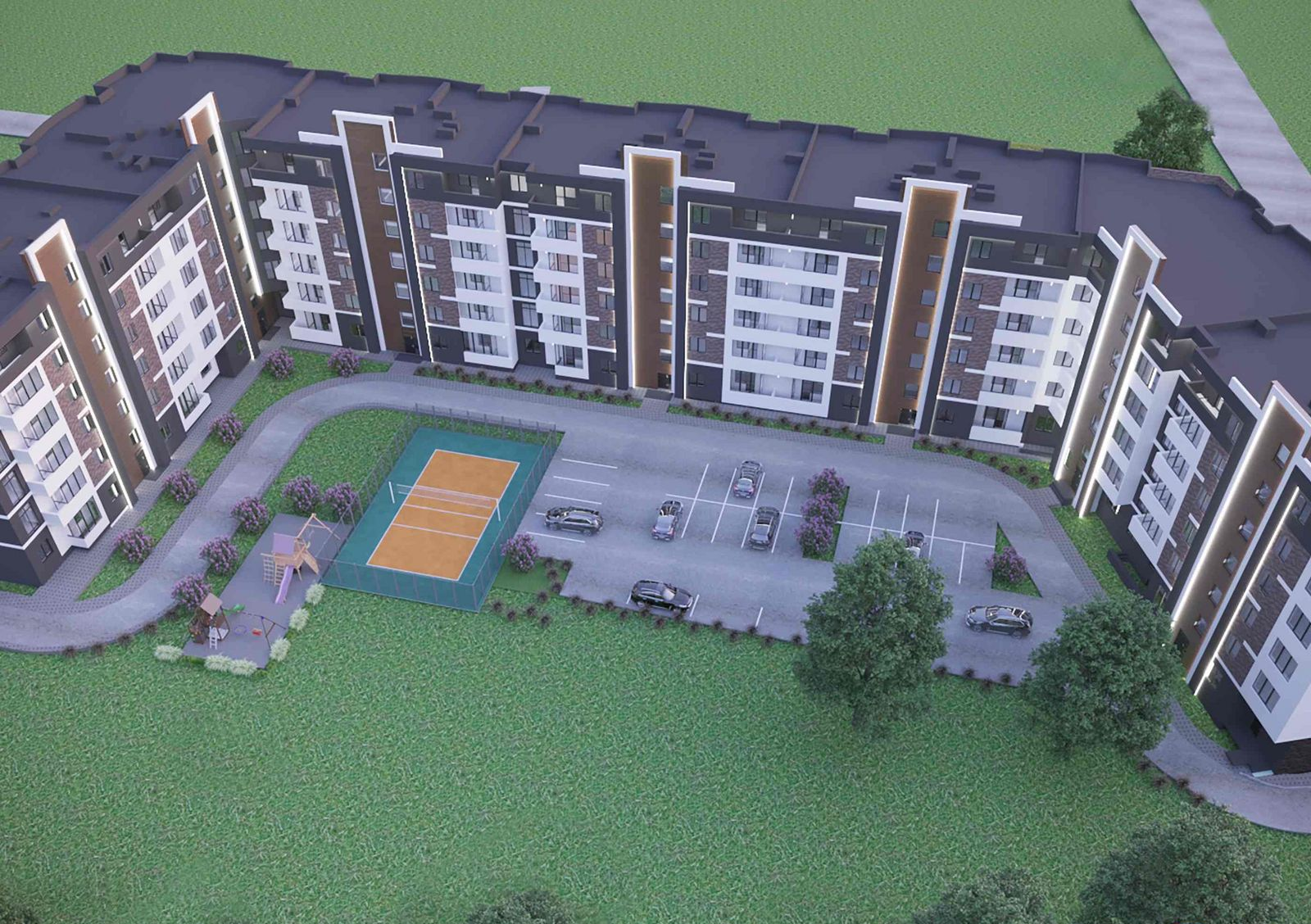 Житловий комплекс Міленіум (Приозерна, 8), м. Новояворівськ