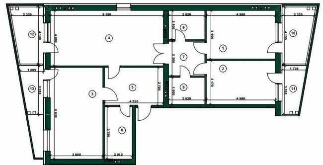 3-комнатная 144.59 м² в ЖК ParkVille от 44 350 грн/м², Харьков