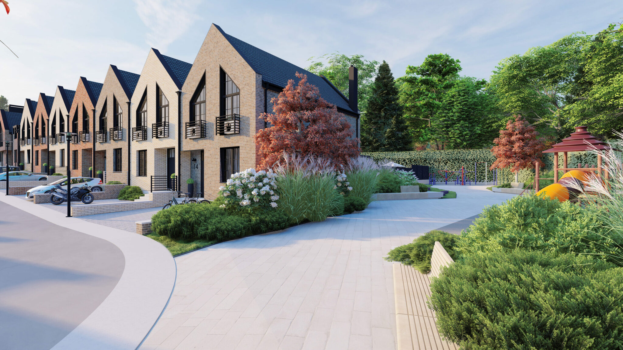 Котеджне містечко FORT HOMES, забудовник FORT Development
