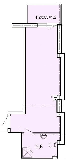 1-кімнатна 31.2 м² в ЖК Акрополь від 30 950 грн/м², Одеса