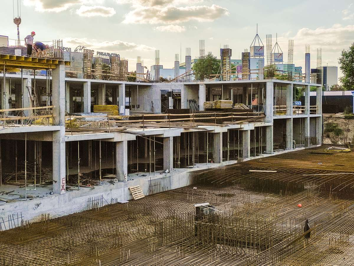 Хід будівництва ЖК BOSTON Creative House, вер, 2021 рік