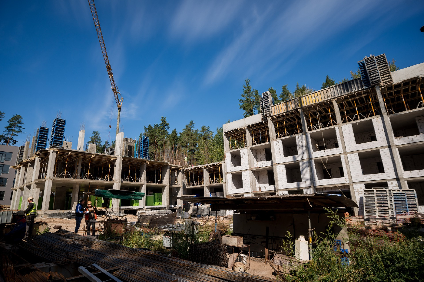 Хід будівництва ЖК Forest Park, вер, 2021 рік