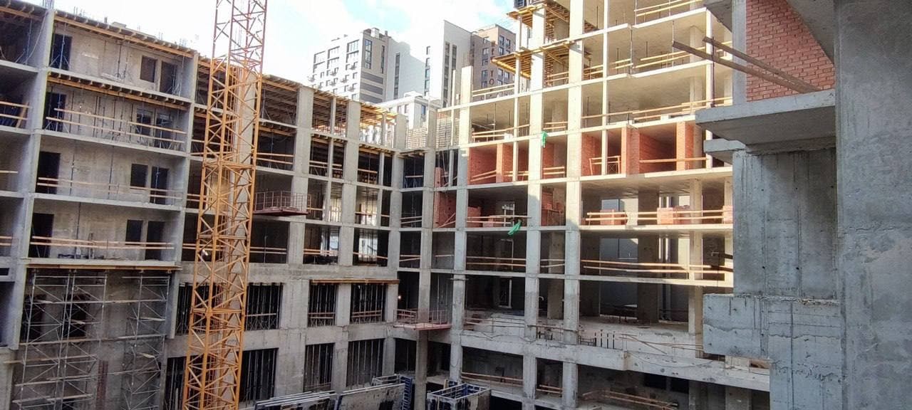 Хід будівництва ЖК Montreal House, вер, 2021 рік